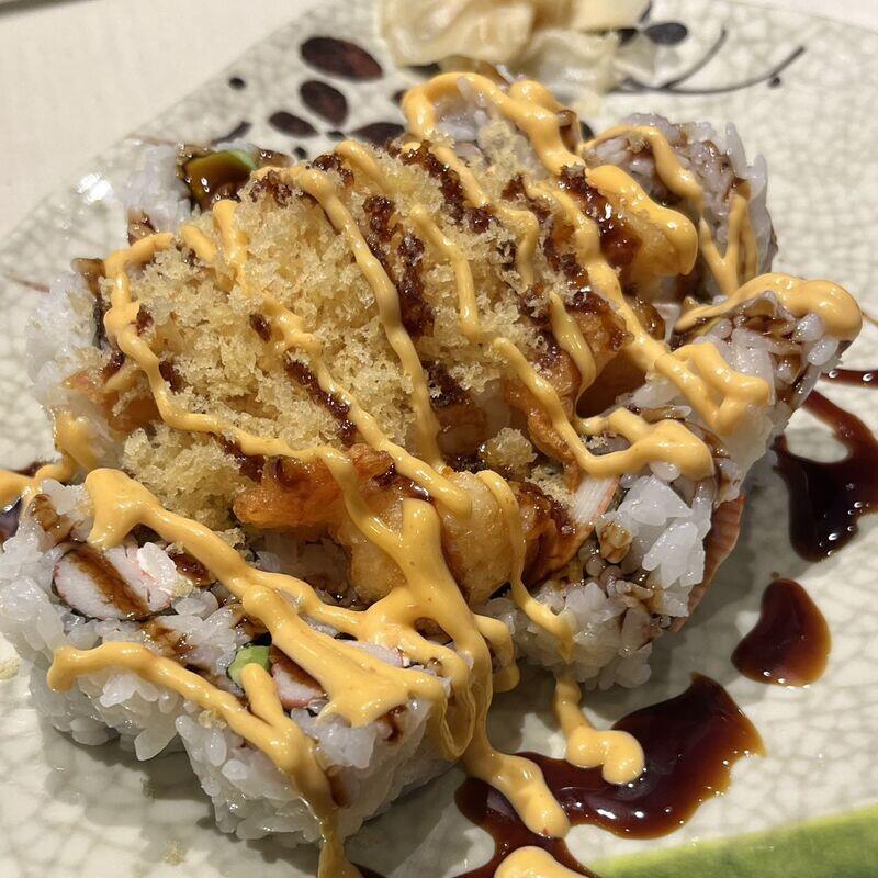 Fuji volcano roll
